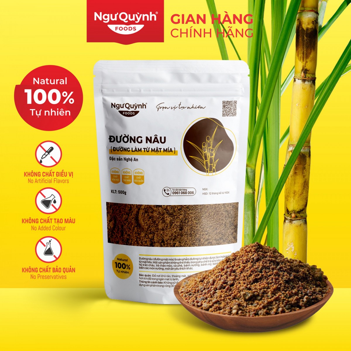 Đường nâu làm từ mật mía
