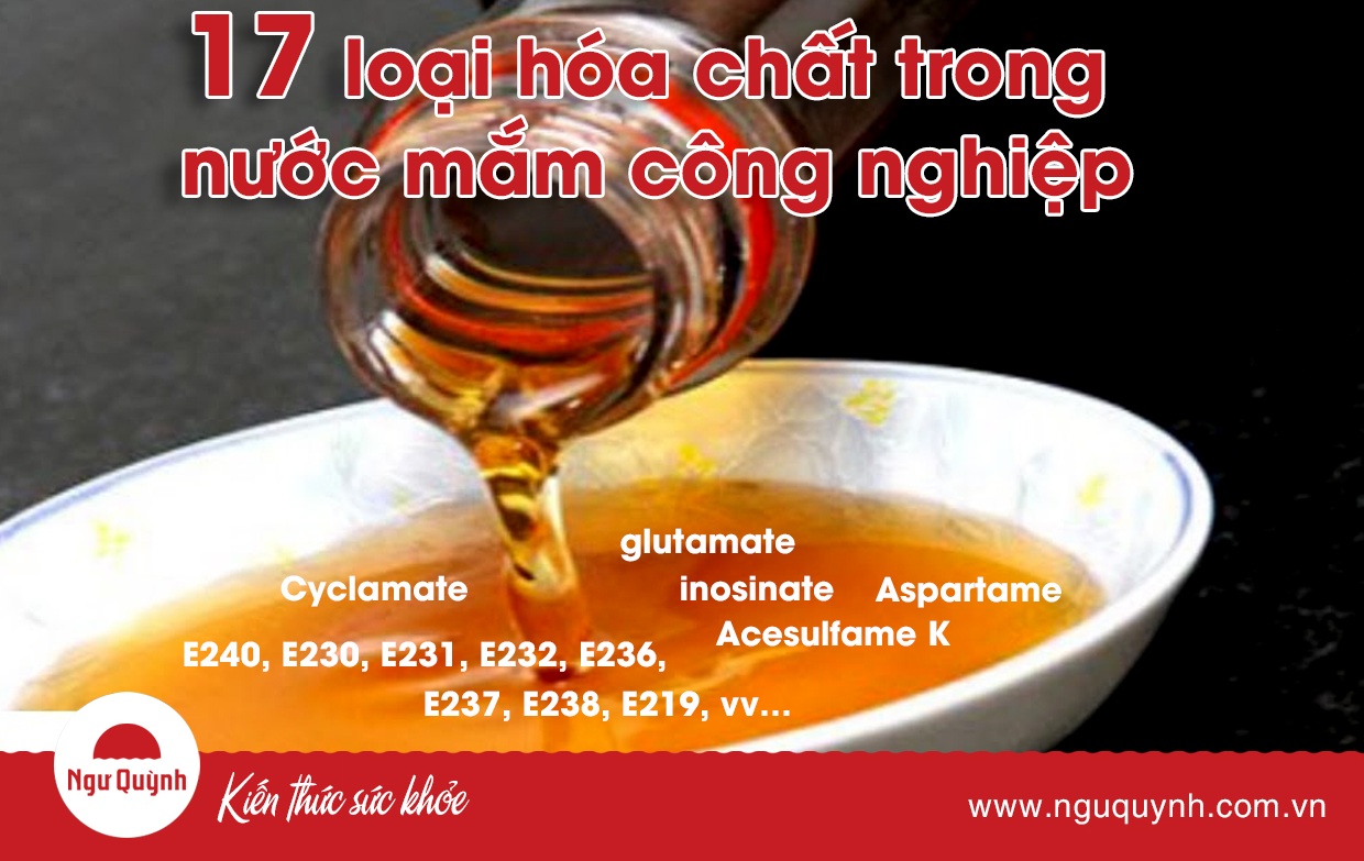 công thức hóa học của nước mắm